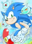 anthro blue_body blue_fur blue_hair fur green_eyes group hair looking_at_viewer male red_eyes side_mouth manaita sega sonic_colors sonic_the_hedgehog_(series) sonic_the_hedgehog yacker alien cyan_wisp eulipotyphlan hedgehog mammal white_wisp wisp_(sonic) 3:4 digital_media_(artwork)