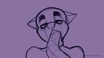 anthro male oral oral_penetration penetration solo tentacle_in_mouth tentacle_penetration tentacles sethpup seth_(sethpup) canid canine mammal 16:9 animated loop short_playtime unfinished widescreen