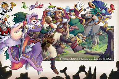 anthro arrow_(weapon) black_nose boots bow_(weapon) breasts brown_body brown_fur cane cape clothed clothed_anthro clothed_female clothed_male clothing dress feathers female footwear fur green_body green_scales grey_body grey_fur group lute male male/female melee_weapon multicolored_body multicolored_fur musical_instrument plucked_string_instrument ranged_weapon red_body red_fur robe sandals scales shoes string_instrument sword tan_body tan_feathers two_tone_body two_tone_fur weapon white_body white_feathers white_fur gomerz22 disney robin_hood_(disney) alan_a_dale friar_tuck lady_kluck little_john maid_marian prince_john robin_hood sheriff_of_nottingham sir_hiss sis_(robin_hood) skippy avian badger bear bird canid canine canis chicken felid fox galliform lagomorph leporid lion mammal mouse murid murine mustelid musteline pantherine phasianid rabbit red_fox reptile rodent scalie snake true_fox turtle wolf 3:2