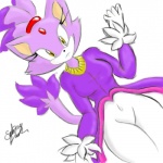 amber_eyes blaze_the_cat cat clothed clothing feline female plain_background sega solo sonic_(series) white_background xxblazeythecrazeyxx
Rating: Questionable
Score: 3
User: Test-Subject_217601
Date: March 10, 2013