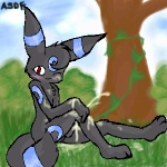 anthro biped blush bodily_fluids cloud cum cumshot day detailed_background ear_markings ejaculation facial_markings forest genital_fluids genitals head_markings looking_at_viewer male markings messy one_eye_closed orgasm outside penis pezaku plant pokemorph red_eyes sitting sky solo tail tail_markings tree wink wood asdfjkl03 nintendo pokemon pez eeveelution generation_2_pokemon pokemon_(species) shiny_pokemon umbreon 1:1 digital_media_(artwork) low_res oekaki