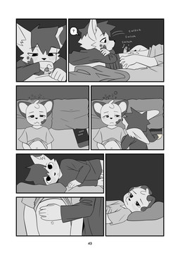 anthro bed belly_rub blush blush_lines bodily_fluids dry_orgasm duo floppy_ears foreskin furniture genitals hand_on_mouth head_tuft heart_(marking) long_sleeve_shirt long_sleeves male male/male markings navel orgasm penis pillow pleading_eyes shaking tears tears_of_pleasure teary_eyes throbbing throbbing_penis tongue tongue_out tremble_lines tremble_spikes trembling tuft wavy_mouth young young_anthro young_male young_on_young minishadefox nintendo nintendo_switch elliot_vance nico_florence canid canine canis domestic_dog mammal absurd_res hi_res cousins_(lore) incest_(lore)