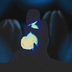 abdominal_bulge ambiguous_gender anal animal_genitalia animal_penis aphrodisiac balls bdsm belly belly_inflation big_belly blep blue_eyes bondage bound canine_genitalia canine_penis egg egg_belly egg_in_ass eggnant encasement erection eyebrows fur genitals glowing glowing_tentacles inflation kneeling knot knotted_penis looking_pleasured male male/ambiguous mind_alteration muscular nipples nude oviposition ovipositor penis pregnant pregnant_male questionable_consent seedbed tan_body tan_fur tentacle_ovipositor tentacles tongue tongue_out elio_bones hyena mammal spotted_hyena tentacle_creature 1:1 2025 hi_res story story_in_description