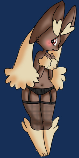 anthro blush female lagomorph lopunny mammal nintendo pokémon rabbit solo unknown_artist video_games
Rating: Questionable
Score: 0
User: Juni221
Date: April 29, 2013 anthro blush female lagomorph lopunny mammal nintendo pokémon rabbit solo unknown_artist video_games
Rating: Questionable
Score: 0
User: Juni221
Date: April 29, 2013
