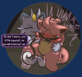 ambiguous_gender ball_gag bdsm bodily_fluids bondage bound captured crying_laughing drooling duo feet gag humiliation kidnapping laugh permanent restrained saliva tears text tickle_fetish tickle_torture tickling tickling_armpits tickling_feet conditional_dnp tuvandalist nintendo palworld pocketpair pokemon alolan_form alolan_meowth cattiva generation_7_pokemon pal_(species) pokemon_(species) regional_form_(pokemon) alpha_channel crossover english_text hi_res