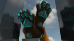 anthro city feet fluffy_paws foot_focus macro male pawpads paws solo xavierbigfox zmaster587 xavier_(zmaster587) canid canine fox mammal red_fox true_fox 16:9 3d_(artwork) 3d_animation animated digital_media_(artwork) no_sound short_playtime webm widescreen