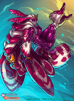 5_fingers anthro bracelet braided_hair breasts circlet female fingers gold_(metal) gold_jewelry hair jewelry non-mammal_breasts nude pink_hair smile solo white_hair wings zummeng arthropod insect lepidopteran moth 2019 digital_media_(artwork) hi_res