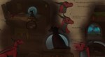 dialogue female feral horn inside sculpture solo statue tail temple text wings apollyondragon activision mythology spyro_the_dragon fan_character dragon mythological_creature mythological_scalie scalie 2024 comic digital_drawing_(artwork) digital_media_(artwork) hi_res signature