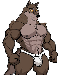 anthro anthrofied biceps brown_body brown_eyes brown_fur bulge clothed clothing colored_seam_underwear deltoids eyebrows fist fur jockstrap looking_at_viewer male mature_anthro mature_male multicolored_body multicolored_fur muscular muscular_anthro muscular_male nipples pecs simple_background smile solo tail topless topless_anthro topless_male trapezius two_tone_body two_tone_fur underwear underwear_only white_background white_clothing white_seam_underwear white_underwear yellow_sclera darknaigart balto_(series) universal_studios balto canid canine canis domestic_dog husky hybrid mammal nordic_sled_dog spitz wolf wolfdog absurd_res hi_res