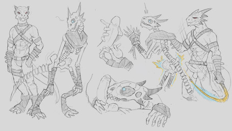 anthro arms_tied ball_grab balls blue_eyes bodily_fluids bone bottomwear bound butt clothing cum cum_on_head cum_string duo erection genital_fluids genitals gloves handjob handwear horn humanoid_genitalia humanoid_penis looking_at_another looking_at_partner male male/male multiple_positions pants penile penis penis_in_face red_eyes sex shaking_butt skeleton skull standing whip whipping murskahammas microsoft the_elder_scrolls animated_skeleton argonian scalie undead vampire 16:9 sketch widescreen