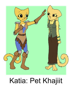 anthro duo feline female katia_managan khajiit mammal prequel rajirra the_elder_scrolls the_elder_scrolls_iv:_oblivion video_games
Rating: Safe
Score: 14
User: Zenti
Date: December 12, 2014 anthro duo feline female katia_managan khajiit mammal prequel rajirra the_elder_scrolls the_elder_scrolls_iv:_oblivion video_games
Rating: Safe
Score: 14
User: Zenti
Date: December 12, 2014