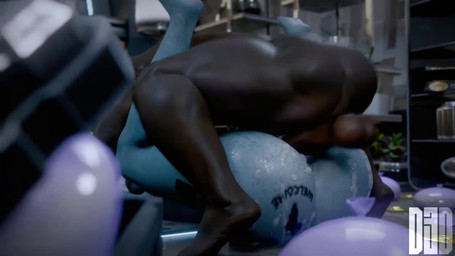 anus balls big_butt big_penis blue_body blue_skin bouncing_balls bouncing_butt butt butt_jiggle dark_body dark_skin duo eye_roll female from_front_position fucked_silly genitals interspecies jiggle_physics jiggling lips looking_pleasured male male/female mating_press moan penetration penile penile_penetration penis penis_in_vagina pseudo_hair sex tattoo tentacle_hair tentacles vaginal vaginal_penetration vulva xenophilia bob_d3d bioware electronic_arts mass_effect samara asari human humanoid mammal 16:9 3d_(artwork) 3d_animation animated digital_media_(artwork) short_playtime sound webm widescreen