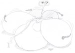 ambiguous_gender anthro belly belly_expansion big_belly big_breasts big_butt breast_expansion breasts butt butt_expansion convenient_censorship duo dynamax expansion female food force_feeding forced huge_belly huge_breasts huge_butt hyper hyper_belly hyper_breasts hyper_butt adamios nintendo pokemon sandpancake food_creature generation_1_pokemon generation_8_pokemon gigantamax_alcremie gigantamax_pokemon pokemon_(species) sandslash 2020 monochrome sketch