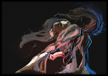 animal_genitalia anus balls big_balls bodily_fluids equine_genitalia erection feral genital_fluids genitals male penis saggy_balls simple_background solo text lostdragon01 ld equid equine horse mammal pony digital_media_(artwork) english_text hi_res