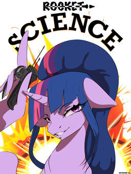 detonator explosion female feral hair horn looking_at_viewer ponytail simple_background smile smiling_at_viewer solo skitsroom friendship_is_magic hasbro my_little_pony mythology twilight_sparkle_(mlp) equid equine mammal mythological_creature mythological_equine unicorn absurd_res hi_res
