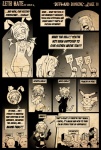 breasts contest cosplay female male not_furry profanity small_breasts tail text carlos_g nintendo pokemon demon generation_1_pokemon mammal pikachu pokemon_(species) rodent comic english_text