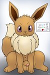 aroused aroused_male balls brown_body brown_fur feral flaccid fluffy fluffy_tail foreskin fur genitals humanoid_genitalia humanoid_genitalia_on_feral humanoid_penis humanoid_penis_on_feral looking_at_viewer male male/male multicolored_body multicolored_fur navel neck_tuft penis pointy_ears presenting presenting_penis purple_sclera sex sitting size_difference smaller_feral smaller_male solo tail thigh_sex tuft white_body white_fur conditional_dnp pawsta nintendo pokemon canid canine eevee generation_1_pokemon mammal pokemon_(species) absurd_res hi_res