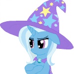 cape clothing ear_twitch female feral hat headgear headwear horn pouting purple_eyes simple_background solo standing star transparent_background wizard_hat tomdantherock friendship_is_magic hasbro my_little_pony mythology trixie_(mlp) equid equine mammal mythological_creature mythological_equine unicorn 1:1 2013 alpha_channel animated low_res short_playtime