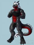 abs anthro balls bottomless clothed clothing flaccid foreskin genitals humanoid_genitalia humanoid_penis male partially_retracted_foreskin penis solo tail tail_tuft tuft headingsouth mythology soren_ashe dragon mythological_creature mythological_scalie scalie 3:4 hi_res