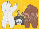 balls flaccid genitals group male penis young wantaro cartoon_network we_bare_bears chloe_park grizzly_(we_bare_bears) ice_bear_(we_bare_bears) panda_(we_bare_bears) bear brown_bear giant_panda grizzly_bear human mammal polar_bear ursine