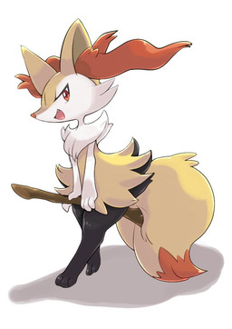ambiguous_gender anthro biped black_body black_fur branch chest_tuft cute_fangs fangs fluffy fluffy_tail fur holding_on inner_ear_fluff looking_at_viewer nude open_mouth pointy_nose red_body red_ear_fluff red_fur riding simple_background smile solo standing stick straddling tail teeth tuft white_background white_body white_fur wood yellow_body yellow_fur monuke30 nintendo pokemon braixen canid canine generation_6_pokemon mammal pokemon_(species) 2020