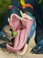 anthro buccinator detailed_background duo female feral food fruit gaping_mouth larger_female looking_at_another male male/female melon mouth_shot open_mouth outside plant size_difference teeth throat tongue tongue_out watermelon jinnoaka jinnoaka_(modeler) dakota_(tartii) jinnoaka_(jinnoaka) dinosaur interceptor lizardman prehistoric_species reptile scalie theropod 3:4 3d_(artwork) animated digital_media_(artwork) hi_res no_sound portrait short_playtime webm