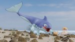 16:9 3d_(artwork) ambiguous_gender arthropod blender_(software) blue_body canid canine cetacean crab crustacean decapoda digital_media_(artwork) dolphin dorsal_fin doublestuffed duo feral fin generation_1_pokemon hi_res krabby malacostracan male mammal marine multicolored_body nintendo oceanic_dolphin orca orcane outside pokemon pokemon_(species) rivals_of_aether tongue tongue_out toothed_whale widescreen