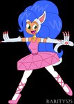 ballerina ballet big_hair bottomwear clothing dance_shoes dancewear female footwear hair pointe_shoes rarity525 shoes skirt solo tutu capcom darkstalkers felicia_(darkstalkers) animal_humanoid cat_humanoid felid felid_humanoid feline feline_humanoid humanoid mammal mammal_humanoid hi_res