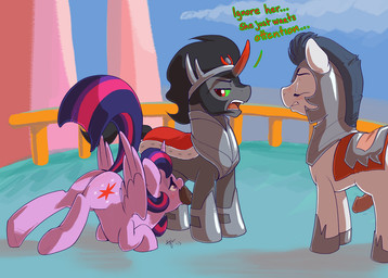 2013 ajin animal_genitalia armor aroused ass_up bent_over black_hair blue_hair blush cloud crown cutie_mark dialog drooling english_text equine erection eyes_closed fellatio female feral friendship_is_magic fur green_sclera grey_fur hair helmet horn horny horse horsecock husband_and_wife king king_sombra_(mlp) long_hair looking_down looking_up male mammal married multi-colored_hair my_little_pony open_mouth oral oral_sex outside penis pony purple_fur queen raised_tail red_eyes royalty saliva sex sharp_teeth smile standing straight teeth text tongue twilight_sparkle_(mlp) unicorn unimpressed white_fur winged_unicorn wings
Rating: Explicit
Score: 56
User: DragonRanger
Date: October 01, 2013