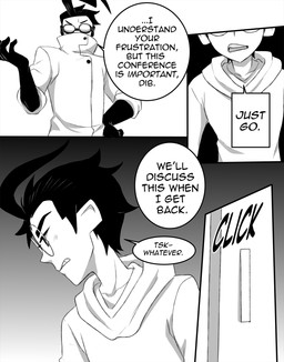 aged_up ahoge bad_parenting black_hair clothed clothing coat dialogue duo eyewear glasses goggles hair human_only lab_coat male not_furry simple_background speech_bubble text topwear inimoose invader_zim nickelodeon dib_membrane professor_membrane human mammal comic digital_media_(artwork) english_text hi_res monochrome father_(lore) father_and_child_(lore) father_and_son_(lore) parent_(lore) parent_and_child_(lore) parent_and_son_(lore) son_(lore)