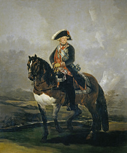 animal_genitalia bicorne clothed clothing detailed_background duo feral genitals hat headgear headwear hooves horseback_riding male order_of_the_golden_fleece outside realistic realistic_feral rococo_clothing sheath francisco_goya charles_iv_of_spain equid equine horse human mammal 1801 19th_century absurd_res ancient_art formal_art hi_res oil_painting_(artwork) painting_(artwork) traditional_media_(artwork) traditional_painting_(artwork)