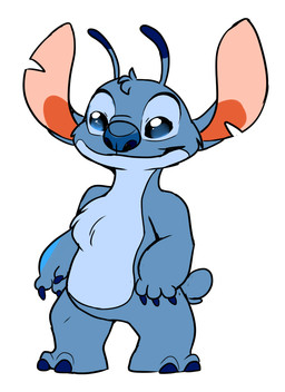 ambiguous_gender antennae_(anatomy) anthro biped blue_body blue_claws blue_eyes blue_fur blue_nose chest_tuft claws dipstick_antennae finger_claws fur head_tuft multicolored_antennae notched_ear simple_background small_tail smile solo standing tail tuft white_background patchydragon disney lilo_and_stitch stitch_(lilo_and_stitch) alien experiment_(lilo_and_stitch) 2025 digital_drawing_(artwork) digital_media_(artwork)