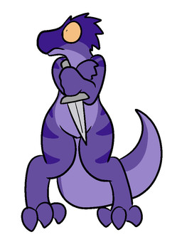 anthro biped dagger front_view holding_object holding_weapon melee_weapon nude simple_background solo standing weapon white_background trout_(artist) kobold reptile scalie 2016 aliasing digital_media_(artwork)