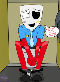 apology bathroom belt bottomwear bottomwear_down clothed clothing duo female implied_pooping implied_scat mask open_belt panties panties_down pants pants_down partially_clothed pooping pooping_in_toilet public_restroom restroom_stall smelly solo toilet toilet_paper toilet_use underwear underwear_down wearing_mask thedispenser69 glitch_productions spudsy's the_amazing_digital_circus gangle_(tadc) animate_inanimate absurd_res hi_res