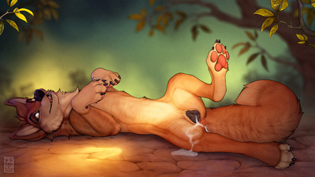 4_toes amber_eyes anatomically_correct anatomically_correct_anus anatomically_correct_genitalia anatomically_correct_vulva animal_genitalia animal_vulva anus black_nose black_vulva bodily_fluids butt canine_genitalia canine_vulva claws cum cum_from_vagina cum_in_vagina cum_inside cum_on_ground cum_on_leg cum_pool feet female feral fur genital_fluids genitals inner_ear_fluff leaking_cum light light_beam looking_at_viewer multicolored_body multicolored_fur open_mouth orange_body orange_fur outline outside pawpads paws pink_pawpads plant presenting presenting_anus presenting_hindquarters presenting_vulva solo spread_legs spreading sunbeam sunlight text toe_claws toes tree tuft under_shade vulva white_body white_fur anchee june_(dustfox92) canid canine canis fox mammal 16:9 2022 4k absurd_res dated digital_media_(artwork) english_text full-length_portrait hi_res portrait watermark widescreen