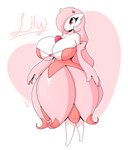 2022 absurd_res ball_gown big_breasts breasts cleavage clothed clothing digital_media_(artwork) dress female gardevoir generation_3_pokemon heart_symbol hi_res huge_breasts lily_(thegentlebro) nintendo not_furry pokemon pokemon_(species) smile solo thegentlebro