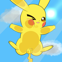 against_surface balls balls_on_glass day feral foreskin genitals humanoid_genitalia humanoid_penis male on_glass one_eye_closed penis penis_on_glass sky solo sun unretracted_foreskin yellow_body holeymole nintendo pokemon generation_1_pokemon pikachu pokemon_(species) 1:1 2021 2d_animation animated hi_res high_framerate motion_tweening no_sound short_playtime video