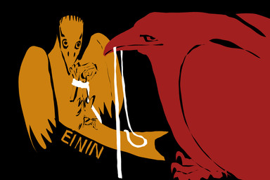 ambiguous_gender animal_genitalia beak bound cloaca duo feathers feet feral feral_on_feral genitals rope wings einin avian bird corvid oscine passerine 3:2 hi_res