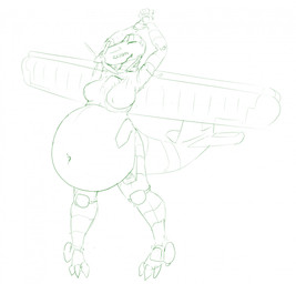 aircraft airplane anthro belly big_belly biplane clothing female machine navel nipple_outline shirt solo stretching_arms stuffing tank_top topwear vehicle wymin avia_b-534 avia_motors_s.r.o. zdeni_(top_kek_m9) aeromorph living_aircraft living_machine living_vehicle 2022 hi_res sketch