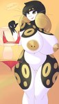 anthro areola big_breasts bikini breasts clothing female genitals huge_breasts markings nipple_piercing nipples piercing pussy solo spots spotted_body swimwear two-piece_swimsuit whiskers dullyarts sybil_(dullyarts) mammal marine pinniped seal hi_res