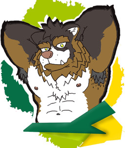anthro male solo fake_voff ruven_cruzado akita american_akita canid canine canis domestic_dog mammal pit_bull spitz absurd_res hi_res tagme