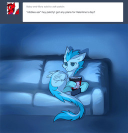 2015 ambiguous_gender animated ask_blog asphagnum blue_hair claws dragon english_text feathers feral food fur furred_dragon green_eyes hair ice_cream licking mammal patch_(character) paws text tongue tongue_out tumblr white_fur wings
Rating: Safe
Score: 21
User: M3W
Date: February 14, 2015 2015 ambiguous_gender animated ask_blog asphagnum blue_hair claws dragon english_text feathers feral food fur furred_dragon green_eyes hair ice_cream licking mammal patch_(character) paws text tongue tongue_out tumblr white_fur wings
Rating: Safe
Score: 21
User: M3W
Date: February 14, 2015