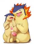 anal anal_penetration balls blush cum cum_in_ass cum_inside erection feral feral_on_feral furukara gay male nintendo open_mouth penetration penis pokémon quilava saliva sex sitting size_difference tapering_penis tears teeth thick_penis tight_fit tongue tongue_out typhlosion video_games
Rating: Explicit
Score: 15
User: Genjar
Date: February 15, 2014