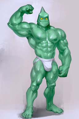 5_fingers 5_toes abs areola barefoot biceps big_bulge big_muscles biped bulge clothed clothed_humanoid clothed_male clothing crystal empty_eyes feet fingers fist flexing flexing_bicep front_view grey_background humanoid_feet humanoid_hands jockstrap jockstrap_only looking_at_viewer male male_humanoid mouth_closed muscular muscular_humanoid muscular_male navel nipples not_furry obliques pecs plantigrade quads simple_background solo standing teal_areola teal_body teal_nipples toes topless topless_humanoid topless_male underwear underwear_only white_clothing white_jockstrap white_underwear yellow_eyes dagantfus_(artist) ben_10 cartoon_network diamondhead alien crystal_creature crystal_humanoid elemental_creature elemental_humanoid humanoid mineral_fauna mineral_humanoid petrosapien 2025 absurd_res full-length_portrait hi_res portrait
