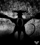 4_wings ambiguous_gender eyestalks feral long_tail looking_at_viewer mandibles multi_wing nightmare_fuel solo soul_devouring_eyes tail wings zephyrjester all_tomorrows alien qu_(all_tomorrows) 2021 black_and_white digital_drawing_(artwork) digital_media_(artwork) hi_res monochrome watermark