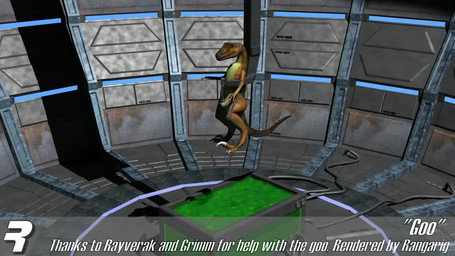 anal anal_penetration anus balls bdsm bondage bound erection genitals inflation laboratory machine male penetration penile penis penis_milking slime slime_inflation solo technophilia rangarig dinosaur dromaeosaurid prehistoric_species reptile saurischian scalie theropod velociraptor 16:9 2008 3d_(artwork) 3d_animation animated bad_metadata digital_media_(artwork) long_playtime no_sound video widescreen
