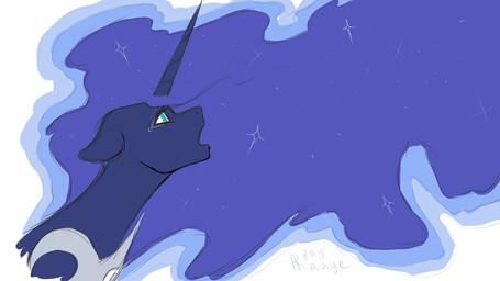 armor blue_body blue_eyes blue_fur blue_horn blue_mane ears_down eyelashes female female_feral feral fur horn long_mane mane open_mouth peytral pivoted_ears princess pupils royalty side_view simple_background slit_pupils solo sparkles unicorn_horn white_background rayrage friendship_is_magic hasbro my_little_pony mythology princess_luna_(mlp) equid equine mammal mythological_creature mythological_equine unicorn 16:9 2023 bust_portrait colored_sketch digital_drawing_(artwork) digital_media_(artwork) english_description flat_colors hi_res portrait sketch widescreen