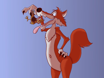 4_fingers 4_toes accessory anthro anthro_pred anthro_prey arched_back arm_tuft back_tuft beak belly big_tail biped black_clothing black_eyes black_finger_claws black_nose black_topwear black_vest bottomless bottomless_anthro bottomless_male brown_body brown_feathers casual_nudity cheek_tuft chest_fur chest_tuft chin_tuft claws clothed clothed_micro clothing constricted_pupils curling_tail curvy_figure elbow_tuft facial_tuft fangs feather_hands feathered_wings feathers feet finger_claws fingers floating_eyebrows fluffy fluffy_tail fur gloves_(marking) gradient_background hand_on_hip hand_on_own_hip head_tuft headband headgear headkerchief headwear helpless holding_another holding_another's_tail holding_micro hungry imminent_vore kerchief larger_nude lifting_another lifting_another's_tail macro male male_pred male_prey markings micro multicolored_body multicolored_feathers multicolored_fur navel nude nude_macro open_beak open_mouth orange_body orange_fur panicked_look panicking pose pupils purple_background raised_tail red_headband red_headkerchief red_kerchief revenge scared sharp_teeth shoulder_tuft simple_background small_pupils smaller_clothed solo standing tail tail_feathers tan_belly tan_body tan_fur tan_hands tan_inner_ear teeth toes tongue tongue_out toony topwear tuft two_tone_body two_tone_feathers two_tone_fur vest vore white_body white_feathers white_sclera wide_eyed wide_hips wings wristband yellow_beak yellow_legs rudy_quorido stanley_the_ugly_duckling eagle_one_(stanley_the_ugly_duckling) nathan_(stanley_the_ugly_duckling) accipitrid accipitriform avian bald_eagle bird canid canine eagle fox mammal red_fox sea_eagle true_fox 2025 4:3 colored digital_drawing_(artwork) digital_media_(artwork) hi_res pinup shaded