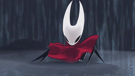 ambiguous_gender anthro black_body black_eyes cloak clothing dancing detailed_background empty_eyes female female_anthro feral feralized mouthless music quadruped raining red_cloak red_clothing solo white_body saltycade get_stickbugged_lol hollow_knight_(franchise) team_cherry hornet_(hollow_knight) arachnid arthropod spider 16:9 2026 3d_(artwork) 3d_animation animated digital_media_(artwork) hi_res high_framerate meme short_playtime sound video widescreen female_(lore)