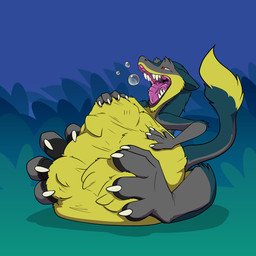 anthro beak belly big_belly big_feet bodily_fluids burping claws duo fangs feet fur holding_belly hug hugging_another hugging_belly immobile male male/male male_pred male_prey open_mouth oral oral_vore pawpads paws saliva saliva_string same_size_vore simple_background sitting squeezing_belly tail tail_tuft teeth tight_belly tongue tongue_out tuft vore akudrache european_mythology greek_mythology mythology brom_(sahurus) noia_(captainflavio) avian mythological_avian mythological_bird mythological_creature mythological_firebird phoenix sergal 1:1 absurd_res hi_res